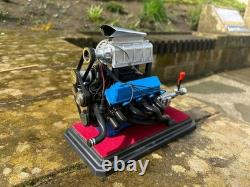 Mad max interceptor 16 scale engine ford Falcon xb gt