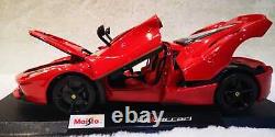 Maisto 118 Scale Ferrari LaFerrari Red Diecast Model Car NEW SEE VIDEO