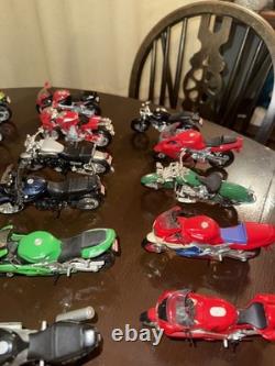 Maisto 118 Scale Motorbike JOBLOT Collection X50 Models