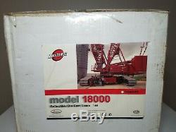 Manitowoc 18000 Crawler Crane Demont TWH #005 150 Scale Diecast Model New