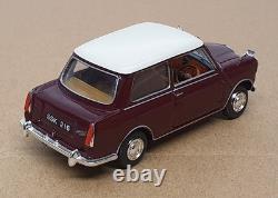 Matchbox 1/43 Scale VEM05-M 1962 Wolseley Hornet Maroon/Ivory