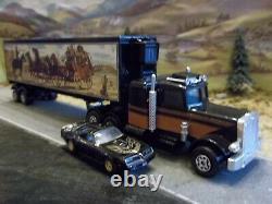 Matchbox Peterbilt Smokey and the Bandit Snowman Truck 1/64 Scale Custom