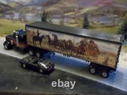 Matchbox Peterbilt Smokey and the Bandit Snowman Truck 1/64 Scale Custom