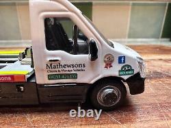 Mathewsons Recovery Truck Signed BOX. Code 3 TV's BANGERS & CASH 143 scale