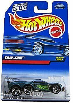 Mattel Hot Wheels 1999 64 Scale Green Tow Jam Die Cast
