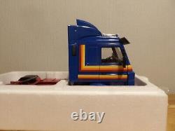 Mcg 1.18 Scale Model Scania 143m Blue Mint In Mint Box