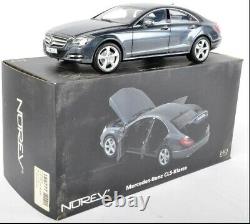 Mercedes Benz CLS Class Grey NOREV Collection 183548 Diecast 1/18 Scale Model