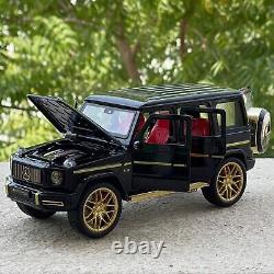 Mercedes Benz G63 AMG G Wagon 124 Scale Highly Detailed Diecast Model Car Gold