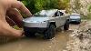 Mini Tesla Cybertruck Offroading Test Model Y Diecast Model Car Unboxing