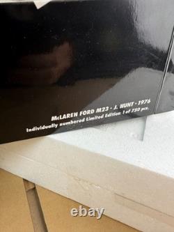 MiniChamps McLaren Ford M23 J. Hunt 1976 one of 750 118 Scale Die Cast
