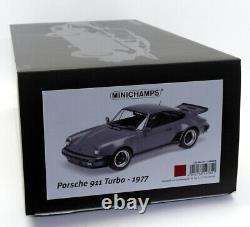 Minichamps 1/12 Scale 125 066114 Porsche 911 Turbo 1977 Carmine Red