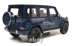Minichamps 1/18 Scale 110 037100 2020 Mercedes Benz G-Class Met Blue