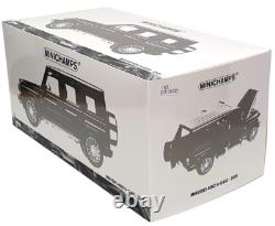 Minichamps 1/18 Scale 110 037100 2020 Mercedes Benz G-Class Met Blue