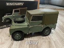 Minichamps 1/18 Scale 150 168900 1948 Land Rover With Detachable Roof Green