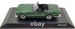 Minichamps 1/18 Scale 155 132036 Triumph TR6 1969 LHD Dark Green