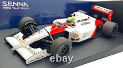 Minichamps 1/18 Scale 540 913801 McLaren Honda MP4/6 #1 Champion 1991 A. Senna