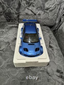 Minichamps 1/18 Scale BMW M3 GTR Street Version Blue Dealer Box Limited 3000