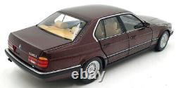 Minichamps 1/18 Scale Diecast 100 023007 BMW 730I E32 1986 Red