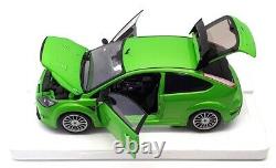 Minichamps 1/18 Scale Diecast 100 080001 2010 Ford Focus RS Green Metallic