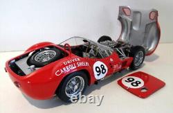 Minichamps 1/18 Scale Diecast 100 601298 Maserati Tipo 61 Carrol Shelby 1960