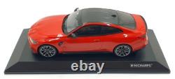 Minichamps 1/18 Scale Diecast 155 020121 2020 BMW M4 Red Metallic