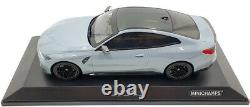 Minichamps 1/18 Scale Diecast 155 020124 BMW M4 2020 Metallic Grey