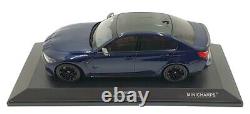 Minichamps 1/18 Scale Diecast 155 020201 2020 BMW M3 Blue Metallic