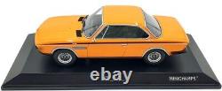 Minichamps 1/18 Scale Diecast 155 028131 BMW 3.0 CSL 1971 Orange