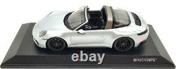 Minichamps 1/18 Scale Diecast 155 061061 Porsche 911 Targa 4 GTS Silver