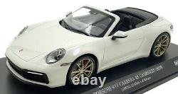 Minichamps 1/18 Scale Diecast 155 067335 Porsche 911 Carrera 4S Cabriolet Grey