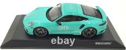 Minichamps 1/18 Scale Diecast 155 069175 Porsche 911 Trubo S 2021 Green