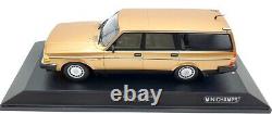Minichamps 1/18 Scale Diecast 155 171415 Volvo 240 GL Break 1986 Gold