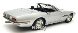 Minichamps 1/18 Scale Diecast DC4322E Maserati Ghibli 1969-73 Silver With Case