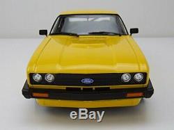 Minichamps 1/18 Scale Model Car 155 788601 1978 Ford Capri 3.0 Yellow