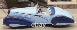 Minichamps 1/43 Scale 116160 1937 Delahaye Tyope 135 M Cabriolet Blue