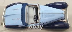 Minichamps 1/43 Scale 116160 1937 Delahaye Tyope 135 M Cabriolet Blue