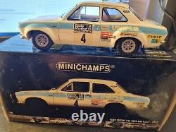 Minichamps 118 scale Ford Escort 1 RS 1600 Rally 1972 Boxed