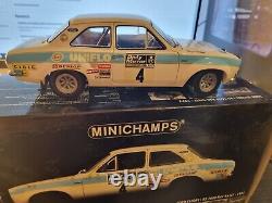 Minichamps 118 scale Ford Escort 1 RS 1600 Rally 1972 Boxed