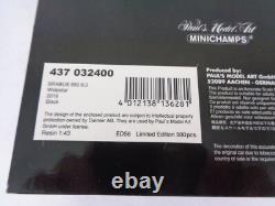 Minichamps Brabus 850 6.0 Widestar 2016 Black 1/43 Scale Car Boxed
