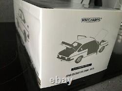 Minichamps Rare 1/18 scale 150 084300 Ford Escort Mk2 RS 2000 1976 White