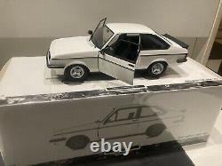 Minichamps Rare 1/18 scale Ford Escort Mk2 RS 2000 1976 White