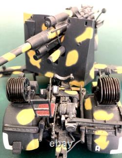 Minichamps Very Rare 88mm Anti Aircraft Flak Gun Scale 135 Cast Metal
