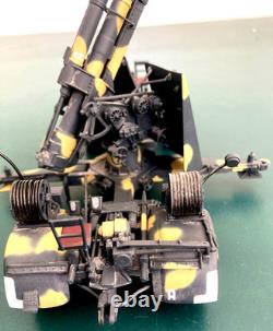 Minichamps Very Rare 88mm Anti Aircraft Flak Gun Scale 135 Cast Metal