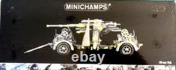 Minichamps Very Rare 88mm Anti Aircraft Flak Gun Scale 135 Cast Metal