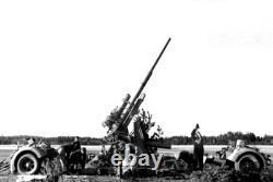 Minichamps Very Rare 88mm Anti Aircraft Flak Gun Scale 135 Cast Metal