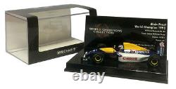 Minichamps Williams Renault FW15C 1993 Alain Prost F1. World Champion 1/43 Scale