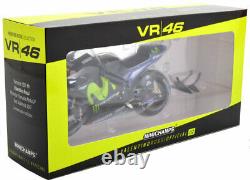 Minichamps Yamaha YZR-M1 Valencia Test MotoGP 2017 Valentino Rossi 1/12 Scale