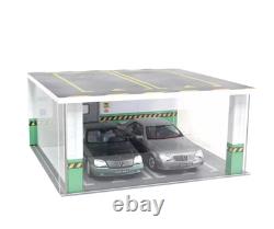 Model Car Display Case 118 Scale Die-Cast Cars Underground Parking Garage