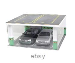 Model Car Display Case 118 Scale Die-Cast Cars Underground Parking Garage