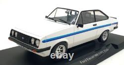 Model Car Group 1/18 Scale Diecast MCG18439 Ford Escort MKII RSA 2000 White